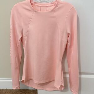 Under Armour Women's Pink Long Sleeve Top